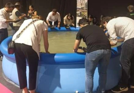 Participantes en el taller de bateo del MMH