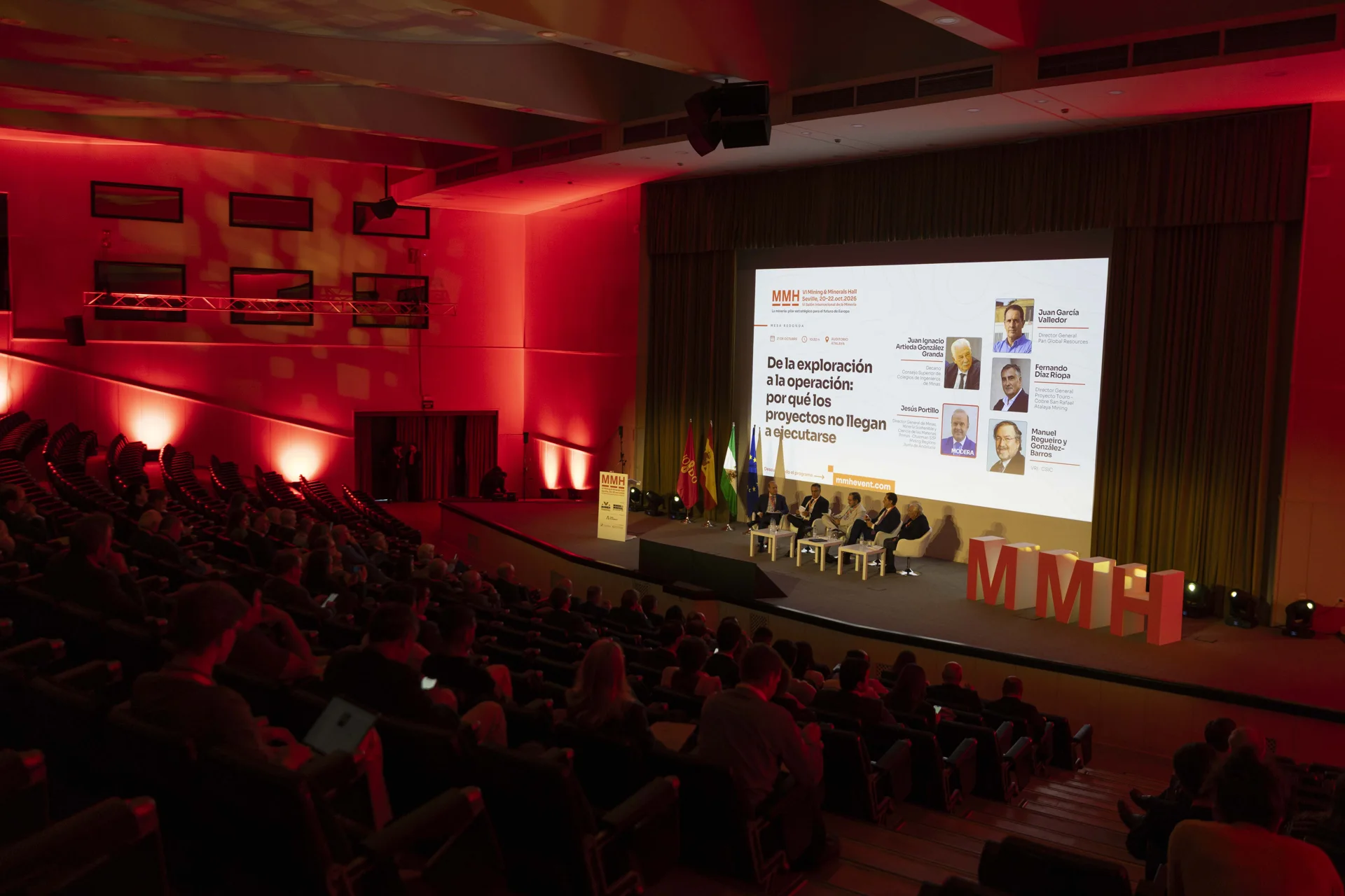 Mesa redonda «De la exploración a la operación: por qué los proyectos no llegan a ejecutarse» en el MMH 2026